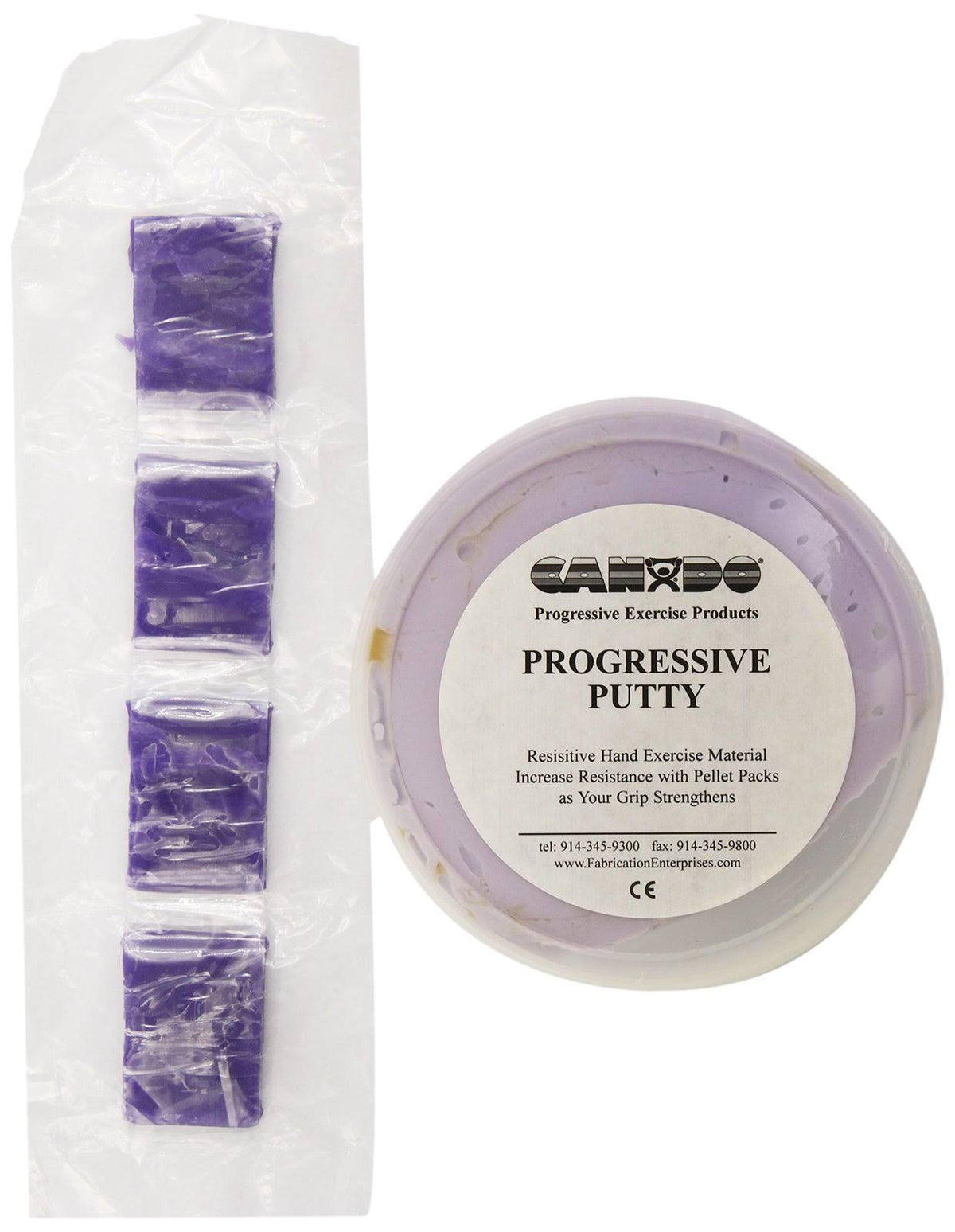 1 lb Theraputty Exercise Material with 6 Pellet Packs B66701