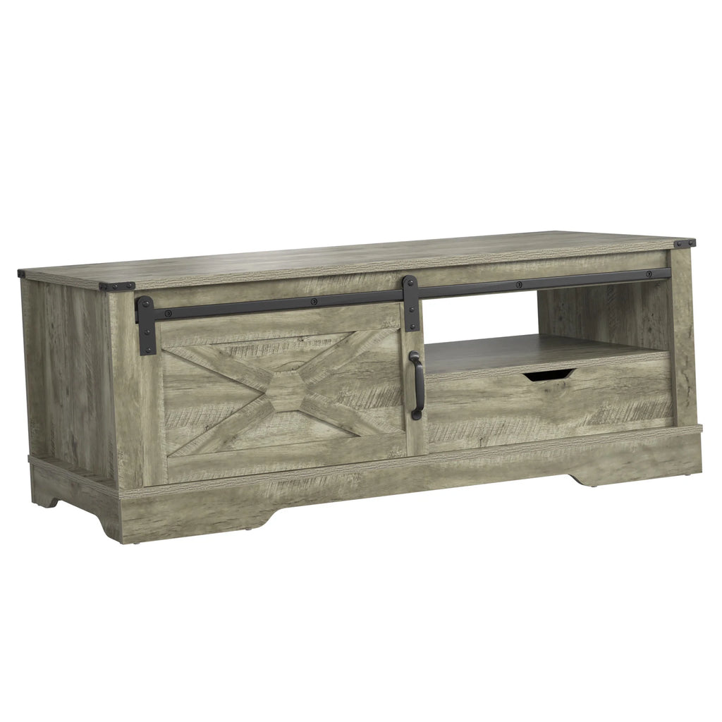 Light Gray Rectangular Coffee Table U342
