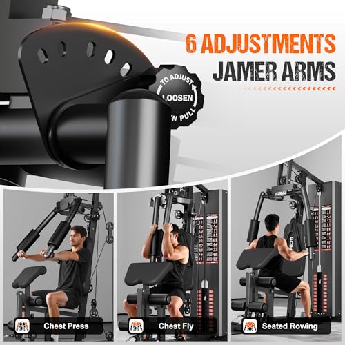 M1 Workout Station with 140LBS Weight Stack Y8223