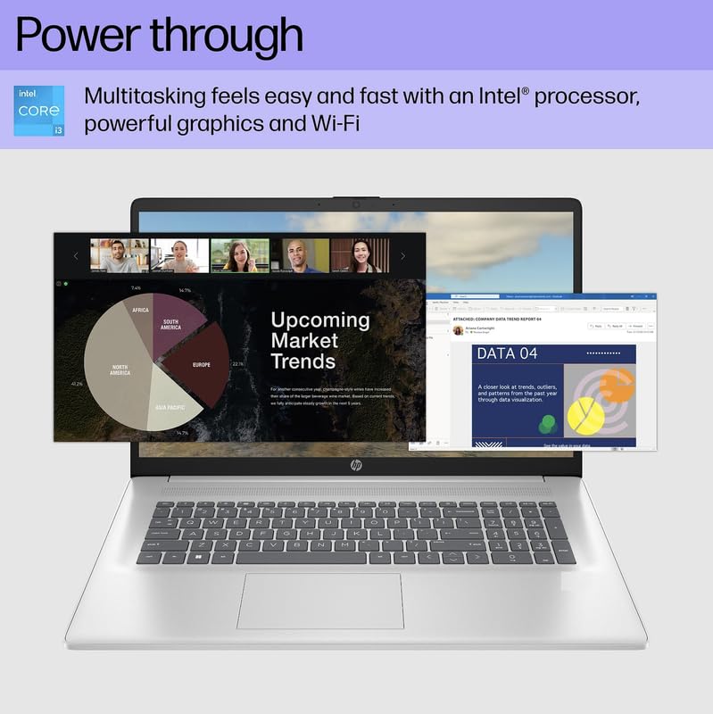 17.3'' FHD IPS Anti-Glare Display Laptop, 6-Core Intel i3-1215U, 16GB RAM, 1TB SSD, Windows 11 Pro L15513