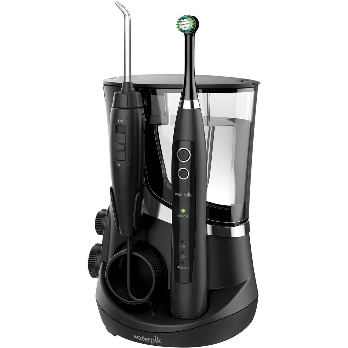 Black Water Flosser and Toothbrush N24420