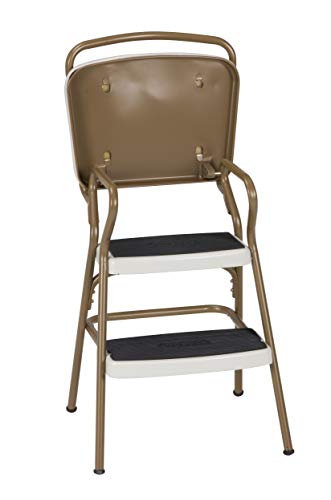 Teal Retro Chair with Step Stool Q907170