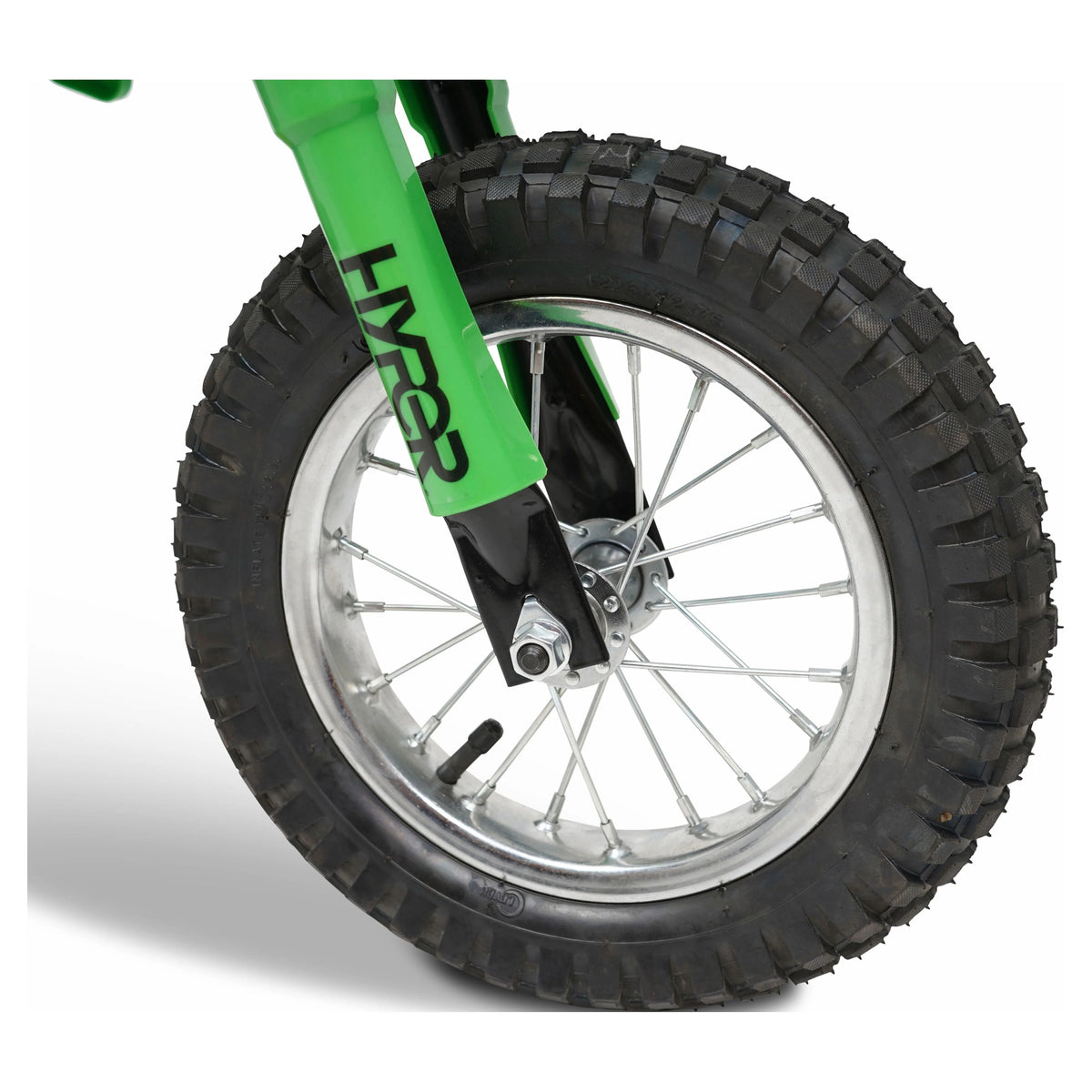 Green 24 Volt Electric Motorcycle S4015