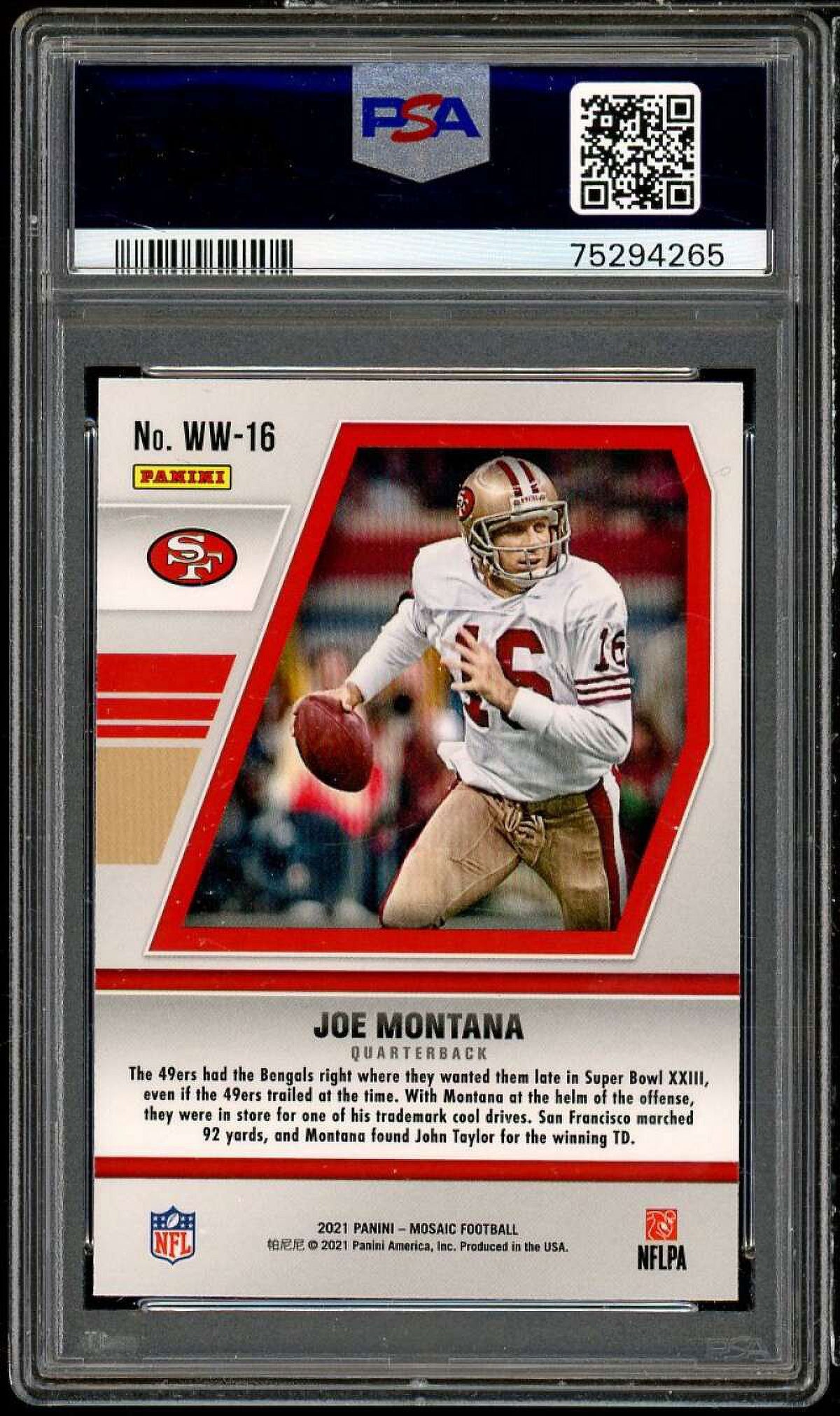 2021 Mosaic Card PSA 10 J391