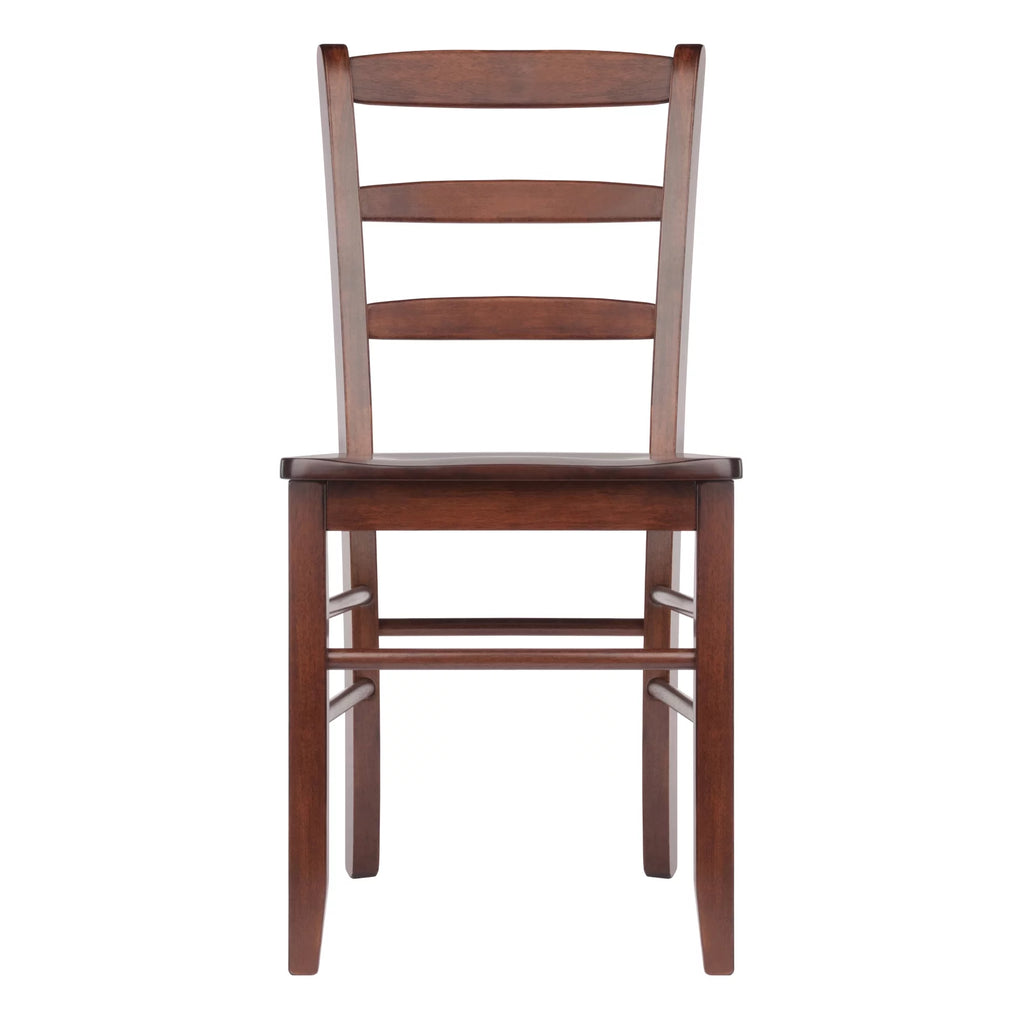 3-PC Walnut Finish Dining Set W877