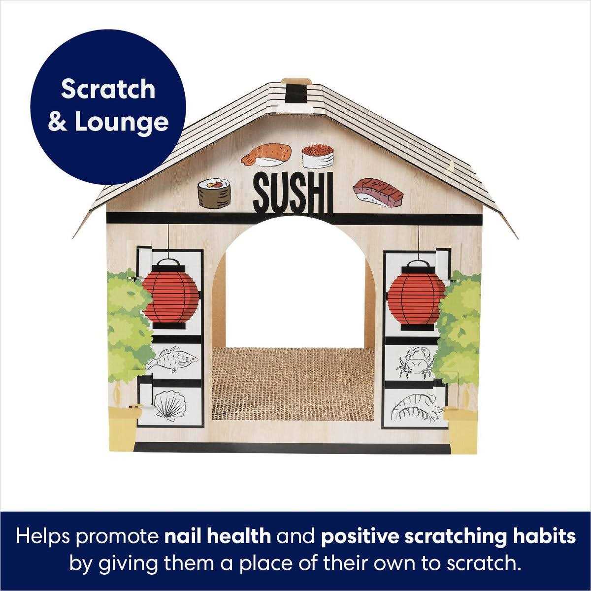 Cardboard Cat House E1715