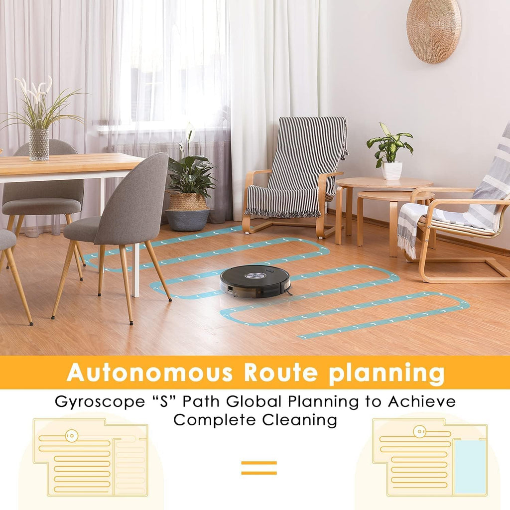 2200Pa Robot Vacuum and Mop Combo U717619
