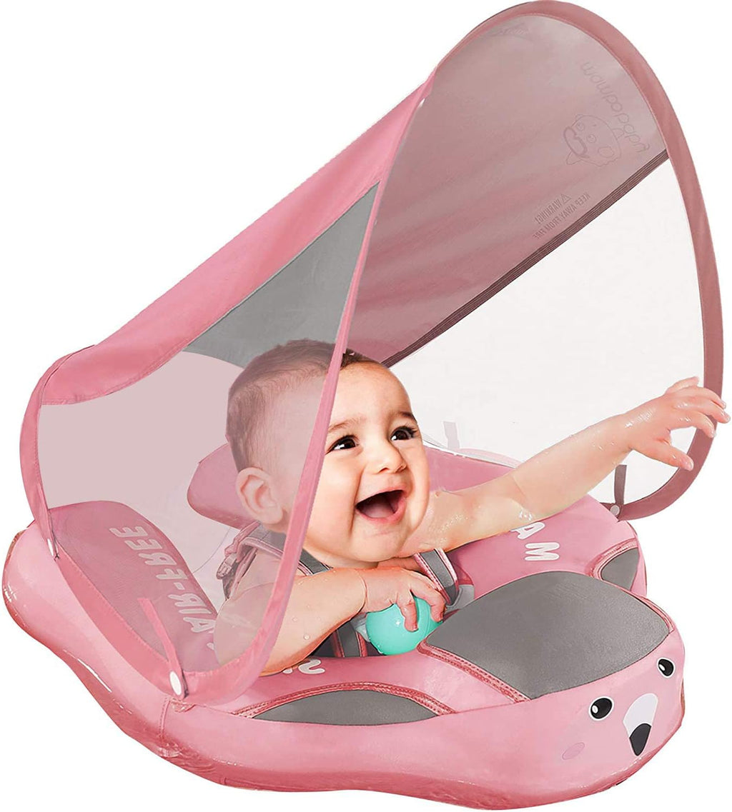 Baby Float Ring with UPF 50+ Canopy W418715