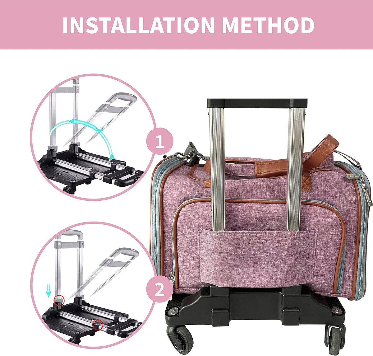 Spinner Wheelbase Luggage Cart Y1133
