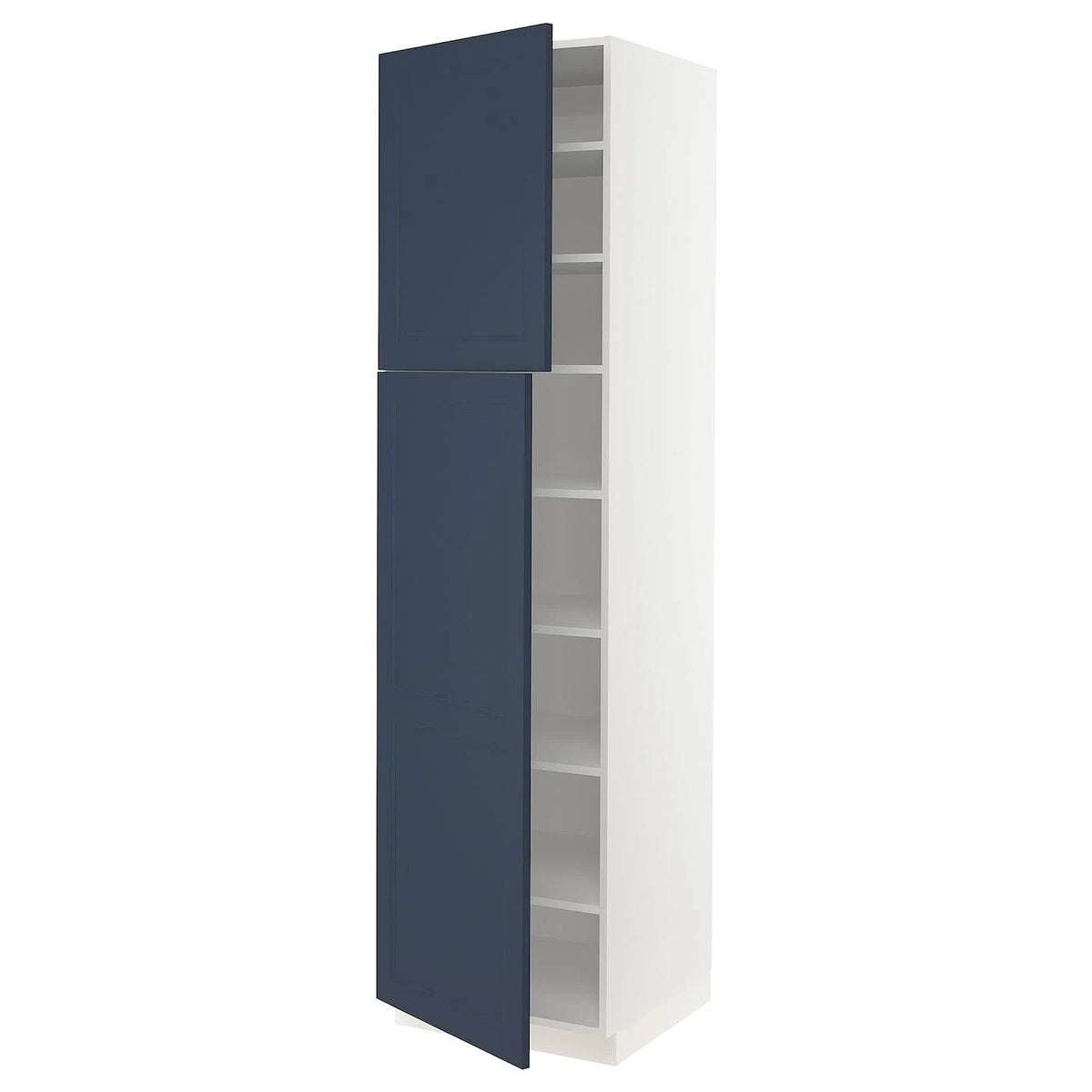 White High Cabinet with 2 Doors B13373