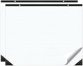 2 Pads Large Engineering Graph Paper 22x17 inch 1/4inch Quad Grid E32708