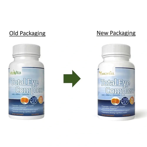 120 Capsules Eye Vitamins with Lutein & Bilberry V69761