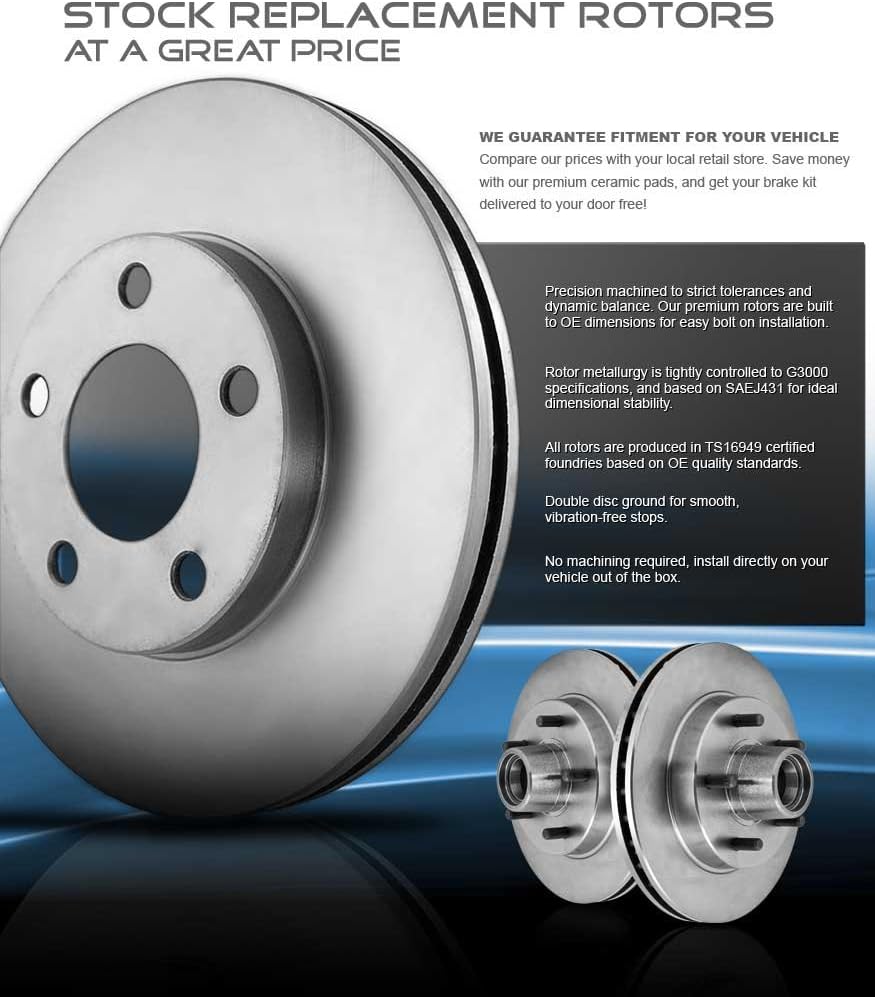 275 mm Brake Rotors Set F145
