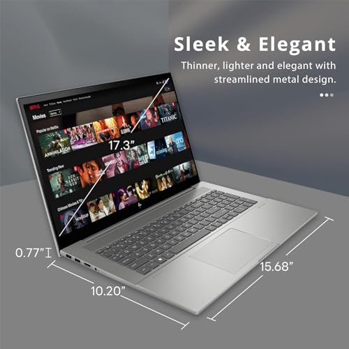 17-Laptop Touchscreen Stylus Pen Intel i7-13700H Windows 11 Pro Backlit Keyboard Thunderbolt 4 Wi-Fi 6E 64GB RAM 2TB PCIe SSD D74806