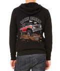 Black Fleece Zipper Hoodie T283722