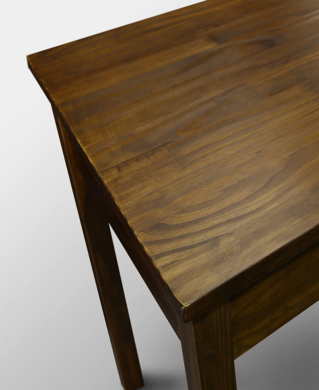 Brown End Table with Concealed Drawer W2775