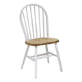 Natural Wood Spindle Back Dining Chair T76420