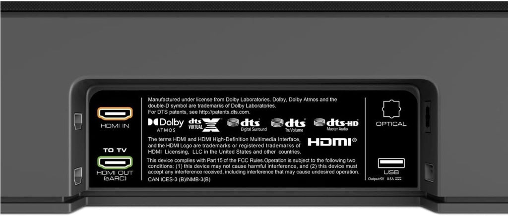 5.1.2 Home Theater 40" Soundbar Dolby Atmos and DTS:X C98188
