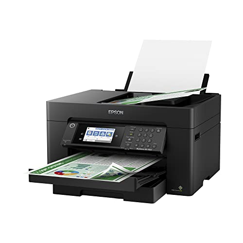 Wireless All-in-One Wide-Format Printer with Auto 2-Sided Print, Copy, Scan & Fax, 50-Page ADF, 250-sheet Paper Capacity, Black C6495