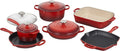 7-Piece Enameled Cast Iron Cookware Set O631566