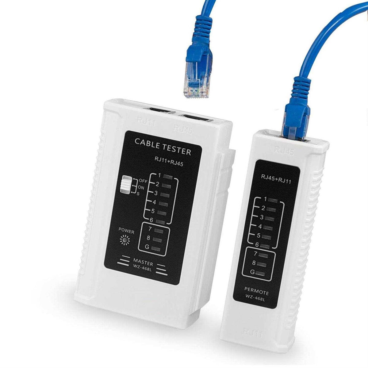 RJ45 Cable Tester Network Ethernet Wire Test Tool for LAN Phone RJ45 RJ11 RJ12 Cat5 Cat5e Cat6 Cat6a Cat7 UTP Shield Cable S72183