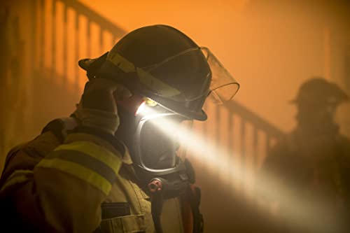 Helmet Mounted Right Angle Firefighter Flashlight U85841