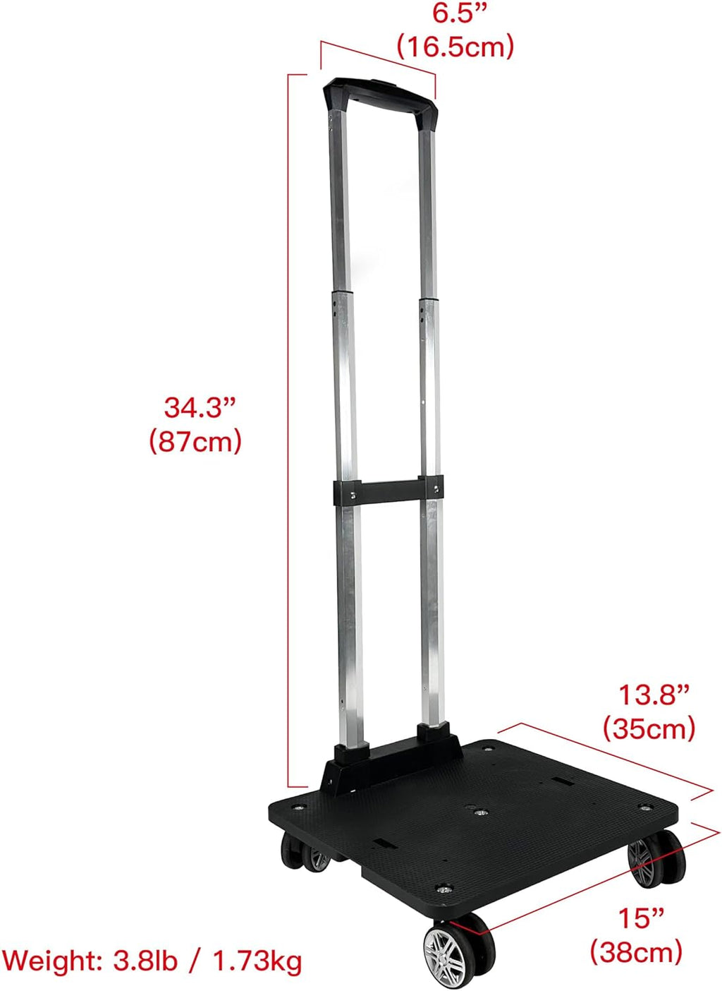 Spinner Wheelbase Luggage Cart Y1133