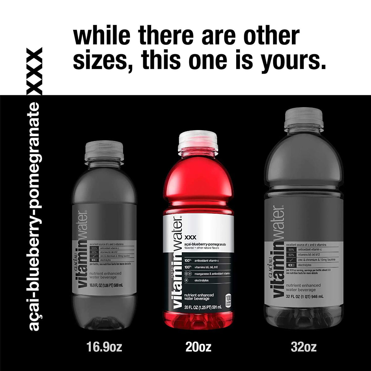 20 Oz Bottle Variety Pack of 6 Bottles Q252