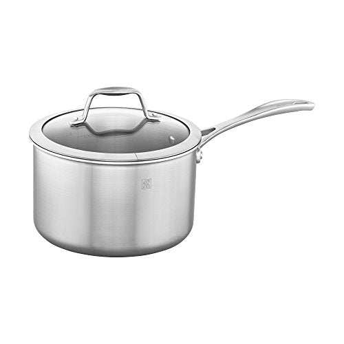 3-ply 1-qt Stainless Steel Saucepan I89768