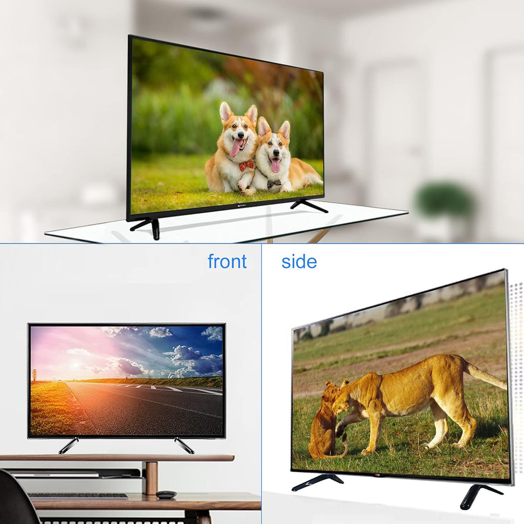Black TV Stand with Screw Set S4680
