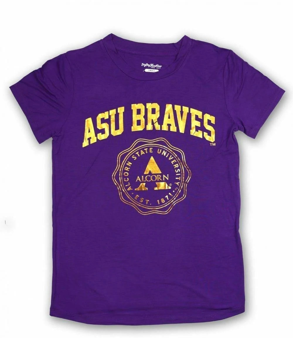 Purple Foil Tee Z3407
