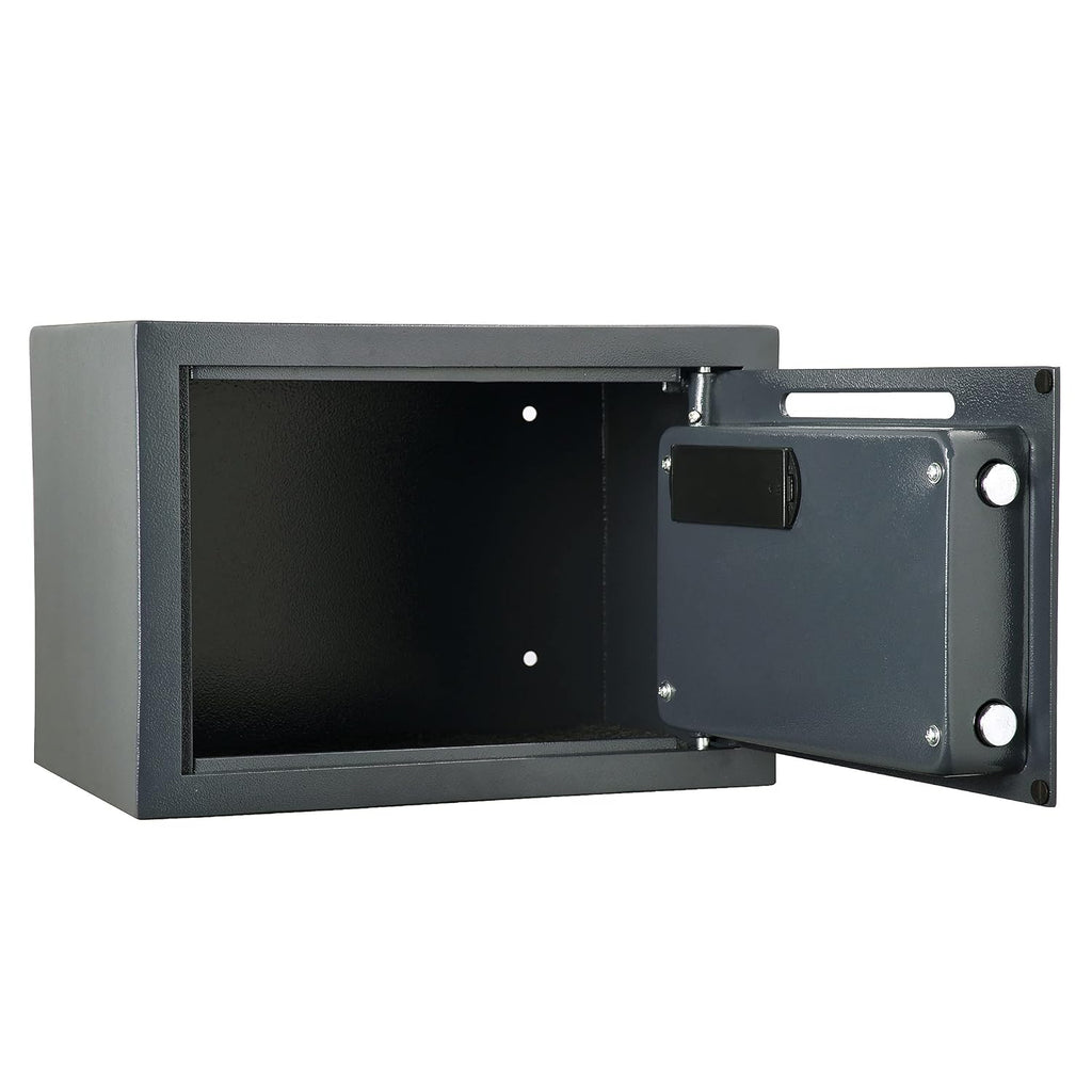 Compact Steel Digital Safe with Keypad Black M81522
