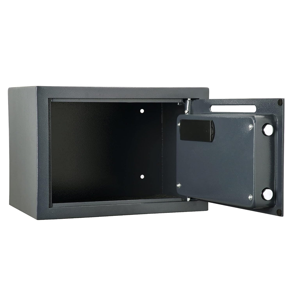 Compact Steel Digital Safe with Keypad Black M81522