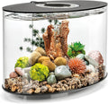 4-gallon Acrylic Aquarium with White LED Lights I15649