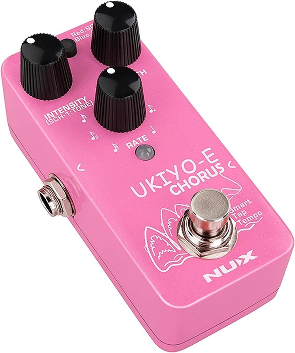 Mini Chorus Guitar Effects Pedal Bundle with Tuner U5112