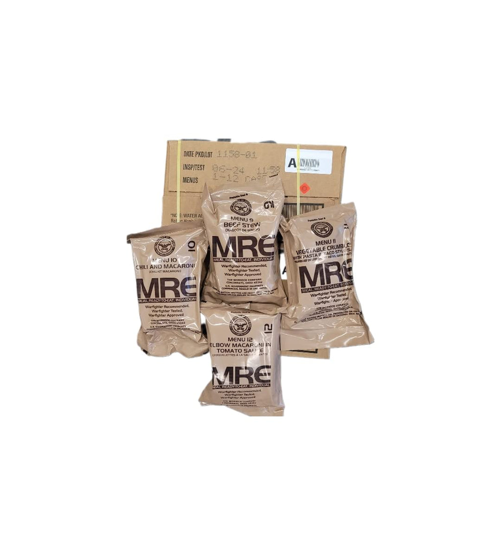 4-Pack MREs (Meals Ready-to-Eat) V3833