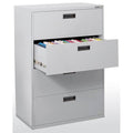 4 Drawer Lateral File Cabinet R491