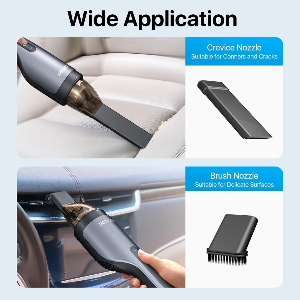 Portable Rechargeable Handheld Car Vacuum W307