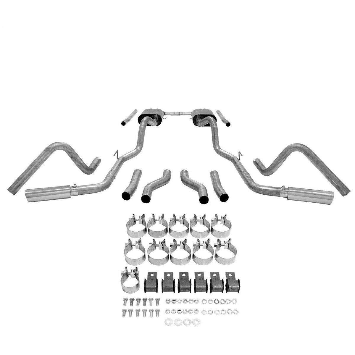 Header Back Exhaust System M855
