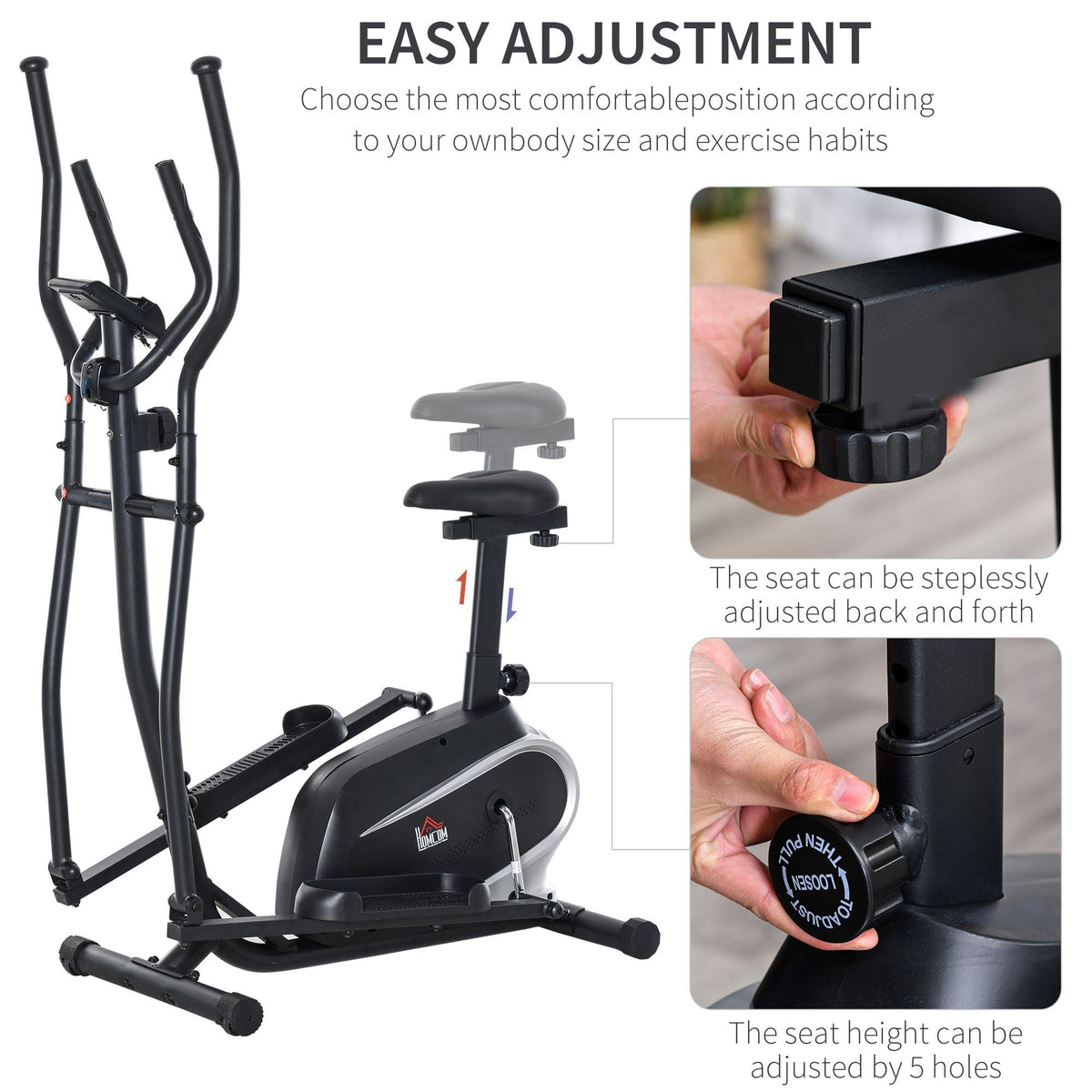 Magnetic Elliptical Cross Trainer Y5109