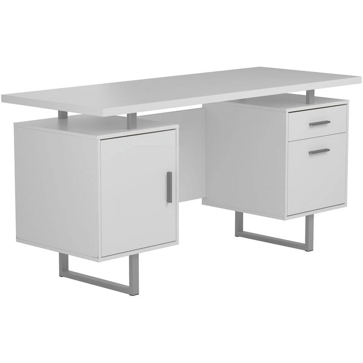 White Gloss Office Desk V823963