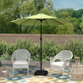 9ft Patio Umbrella with Crank and Tilt Red R10382