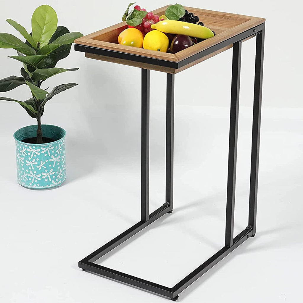 C Table End Table with Removable Tray Top V9283