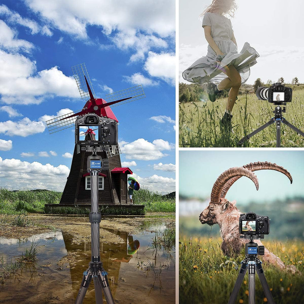 Carbon Fiber Tripod with Two-Section Center Column W4190
