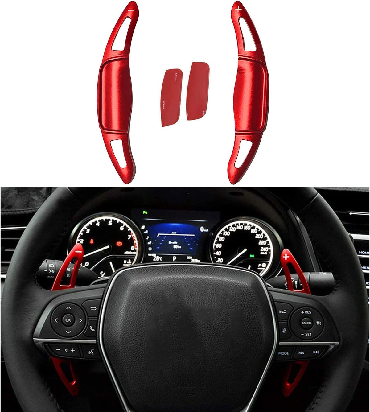 Aluminum Steering Wheel Shift Paddle Cover (Black) W231195