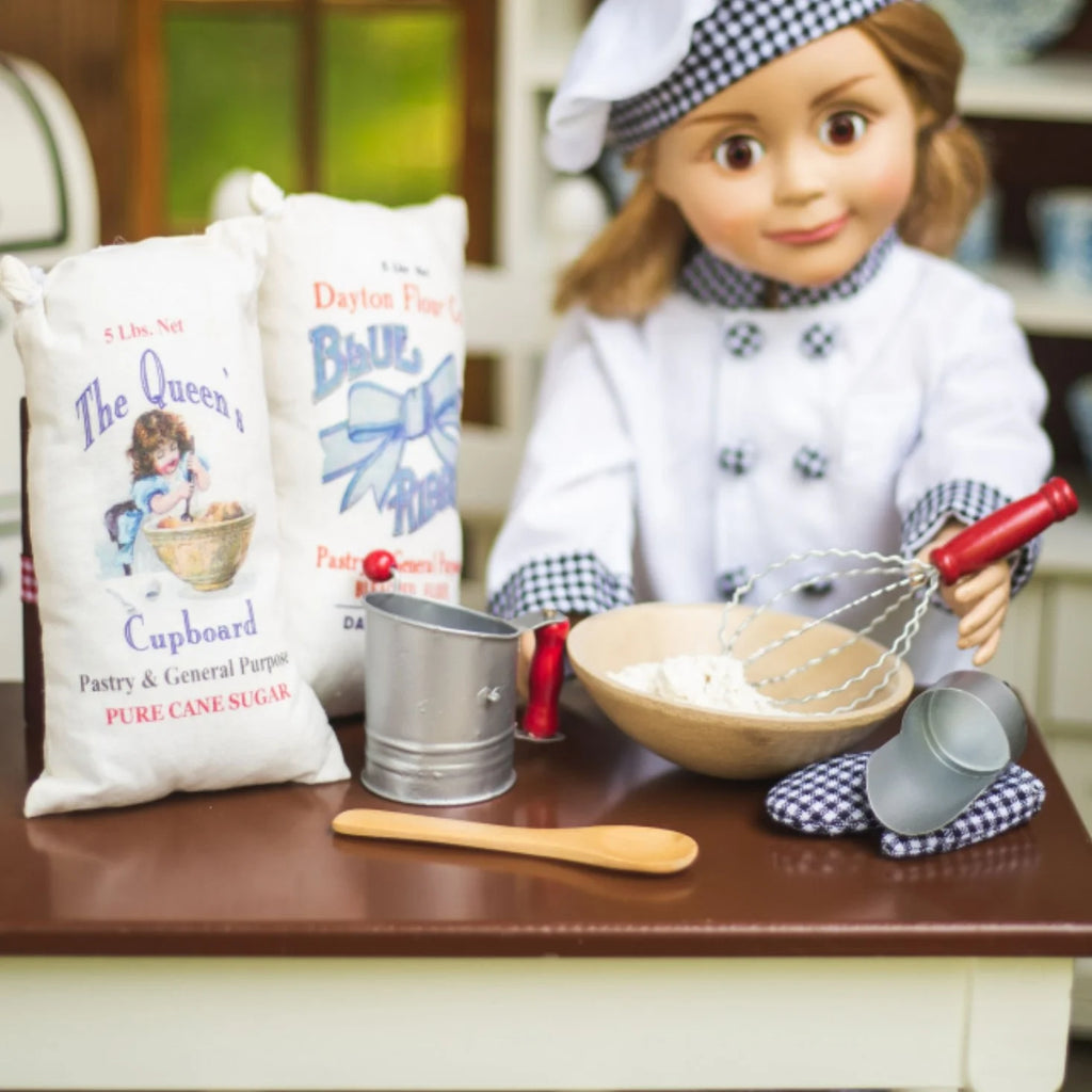 7 Piece Doll Baking Accessories Set W981159