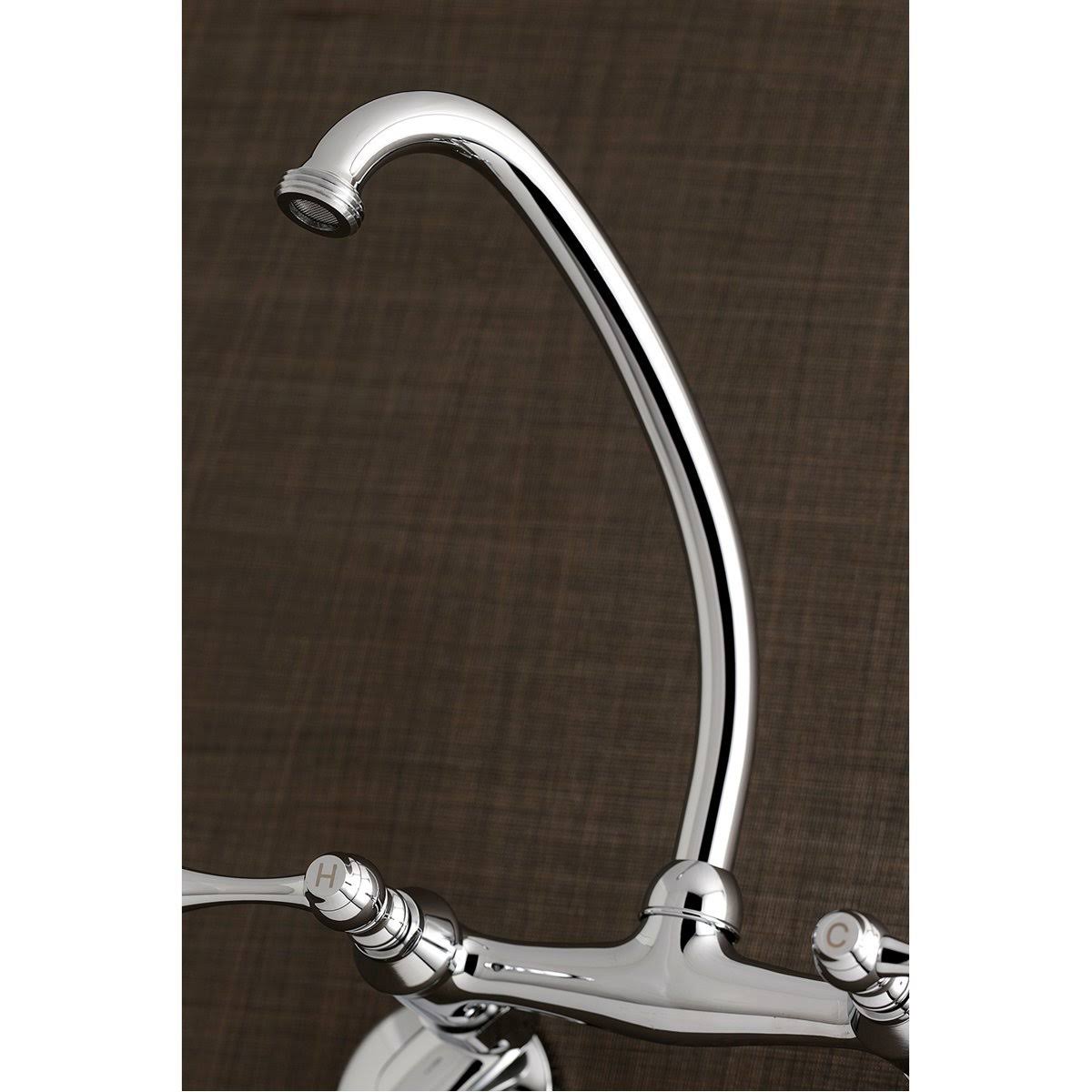 Oil Rubbed Bronze Adjustable Center Wall Mount Laundry Faucet Y604