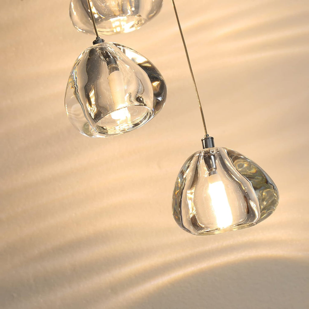 18 Lights Crystal Chandelier Pendant Light Fixture P48108
