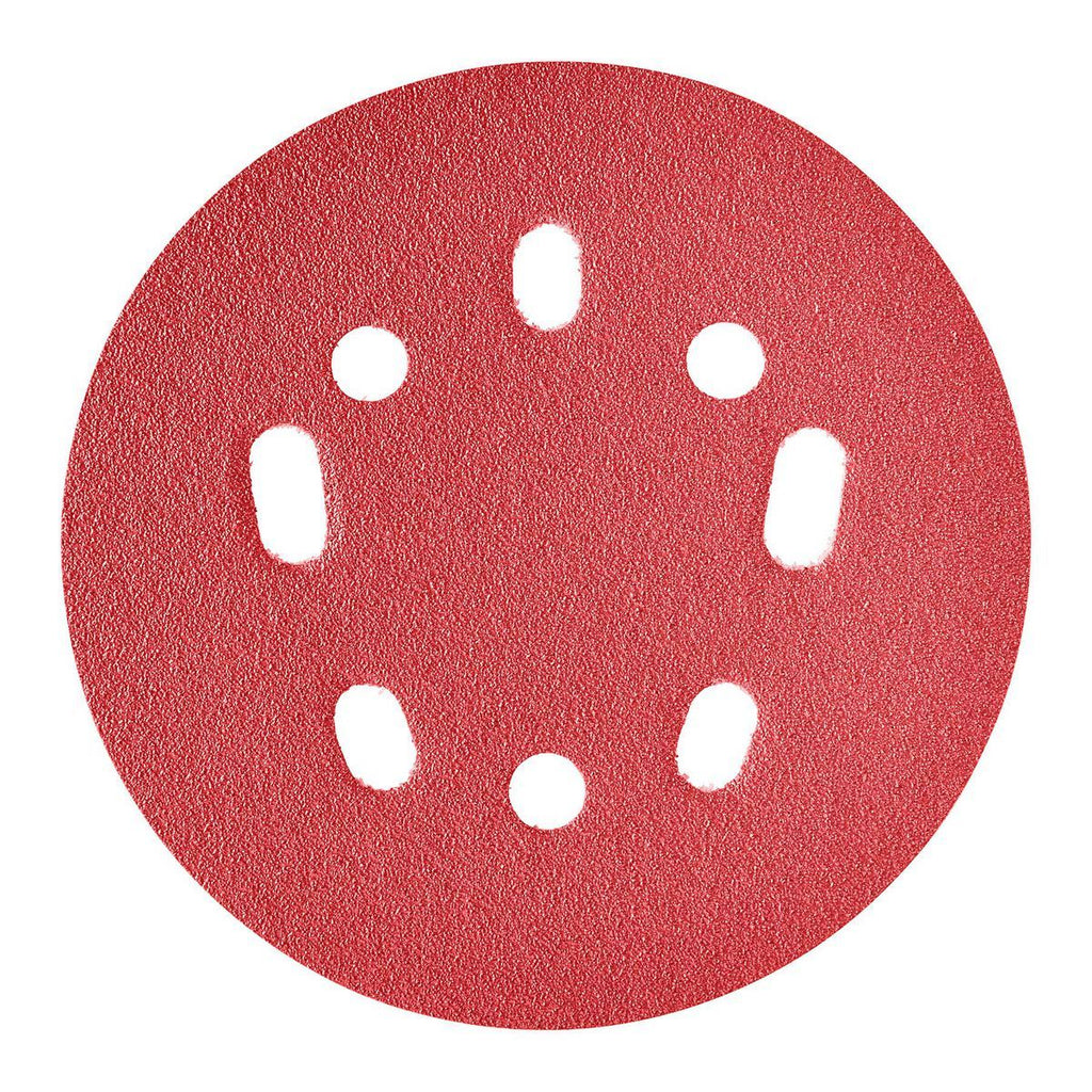5 in. 80 Grit Hook and Loop Sanding Discs, 50 Pack H502