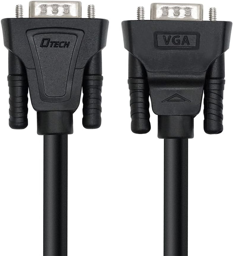 Black VGA Cable 150 Feet Pack of 2 S613